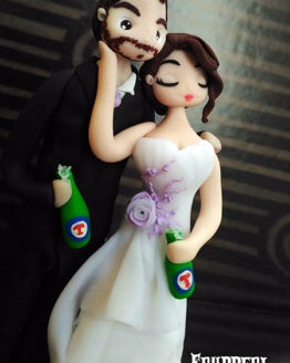 Cake Topper Personalizzato Birra