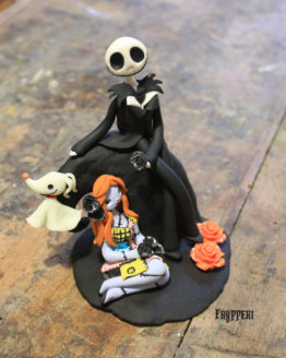 Cake Topper Jack e Sally