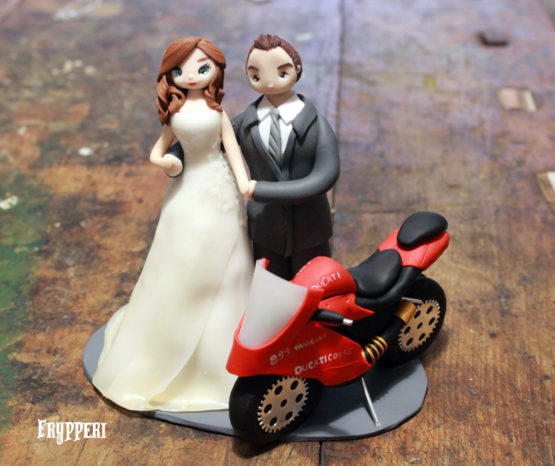 cake topper moto ducati