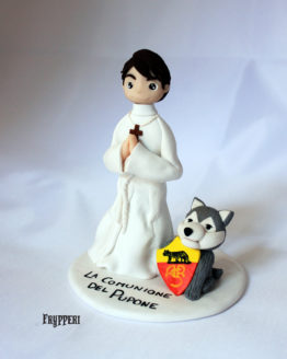 cake topper personalizzato comunione