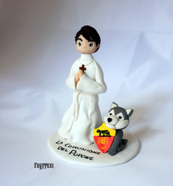 cake topper personalizzato comunione