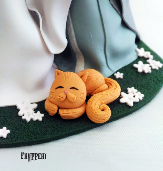 cake topper arwen e aragorn il signore degli anelli lord of the rings