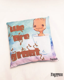 Cuscino Groot Kawaii