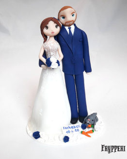 Cake Topper Coniglietto Personalizzato