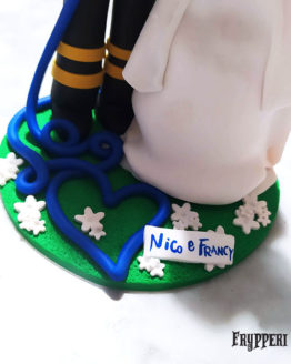 Cake Topper Pompiere Farmacista Personalizzato