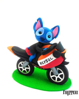 CakeTopper Stitch Moto