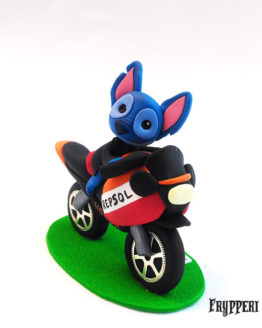 CakeTopper Stitch Moto