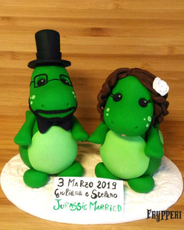 Cake Topper Dinosauri Personalizzato