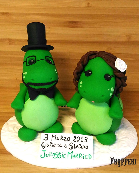 Cake Topper Dinosauri Personalizzato