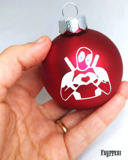 Pallina Natale Deadpool