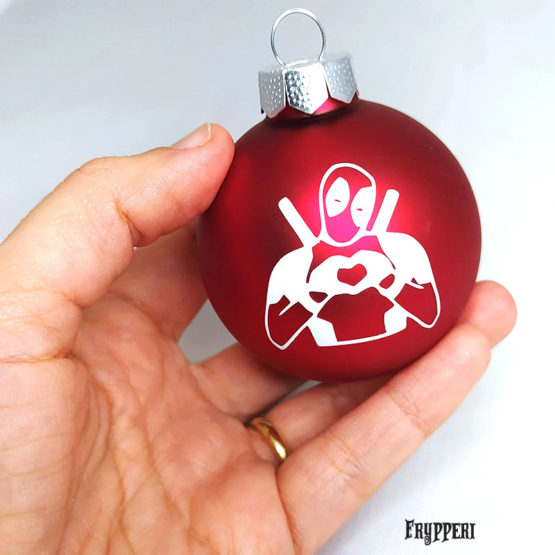 Pallina Natale Deadpool