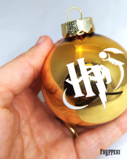 Pallina Natale Harry Potter Boccino d'Oro