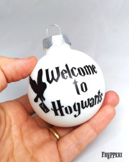 Pallina Natale Harry Potter Hogwarts