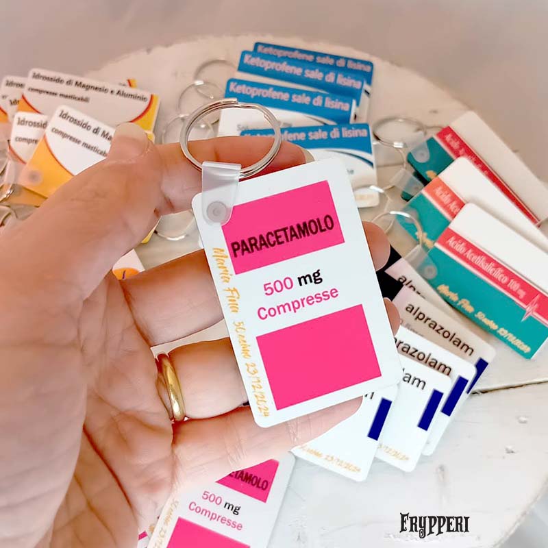 Bomboniera Farmaci Portachiavi