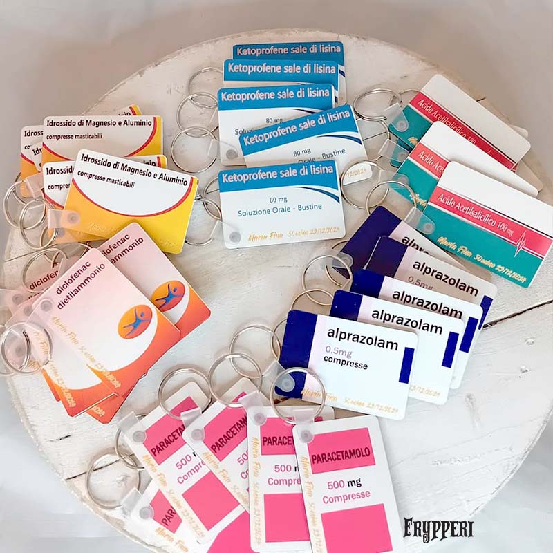Bomboniera Farmaci Portachiavi
