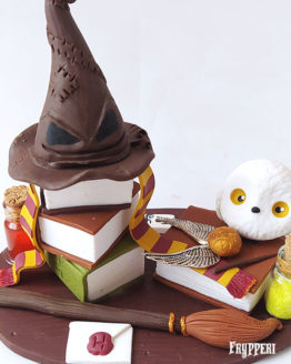 Cake Topper Cappello Parlante Harry Potter Personalizzato