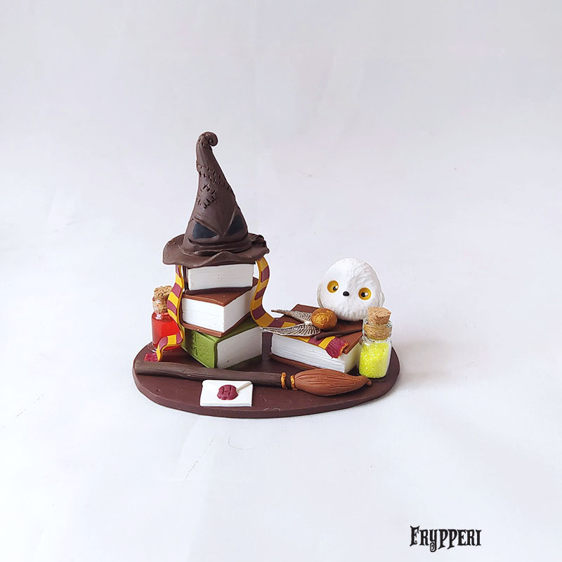 Cake Topper Cappello Parlante Harry Potter Personalizzato