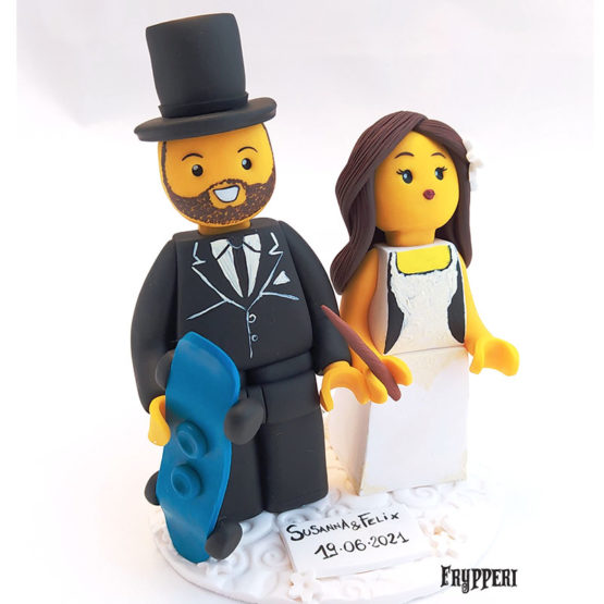 Cake Topper Lego Personalizzato