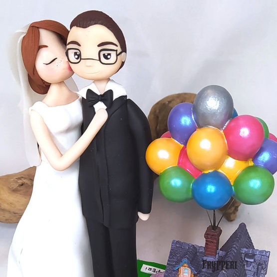 Cake Topper Up Personalizzato