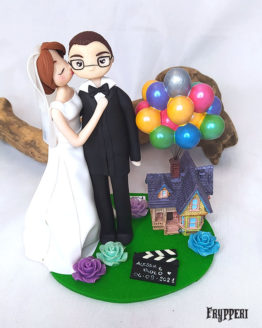 Cake Topper Up Personalizzato