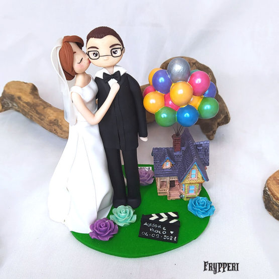 Cake Topper Up Personalizzato