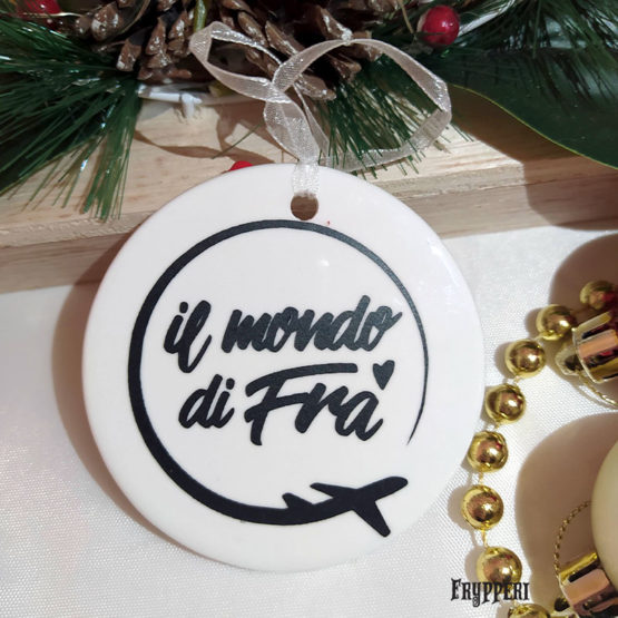 Decorazione Natale Ceramica Personalizzata