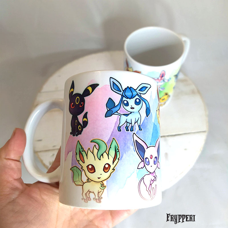 Tazza Eevee Evoluzione