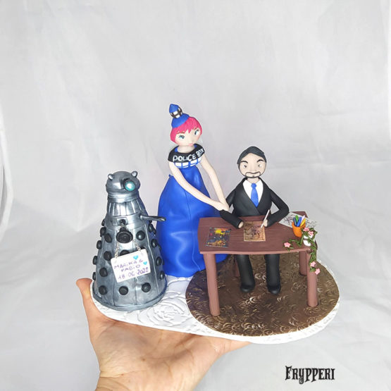 Cake Topper Dr Who Personalizzato