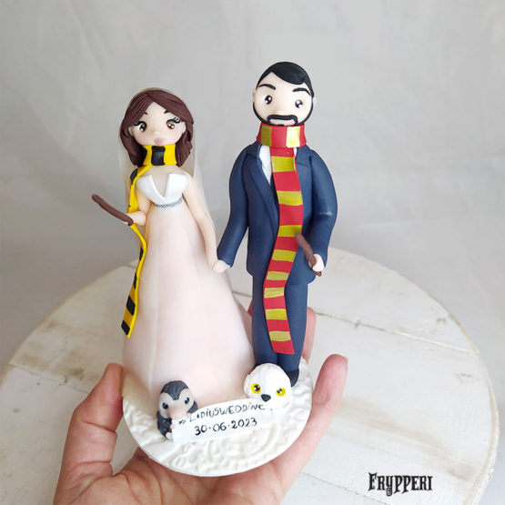 Cake Topper Harry Potter Grifondoro Personalizzato