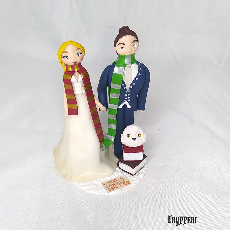 Cake Topper Harry Potter Serpeverde Personalizzato