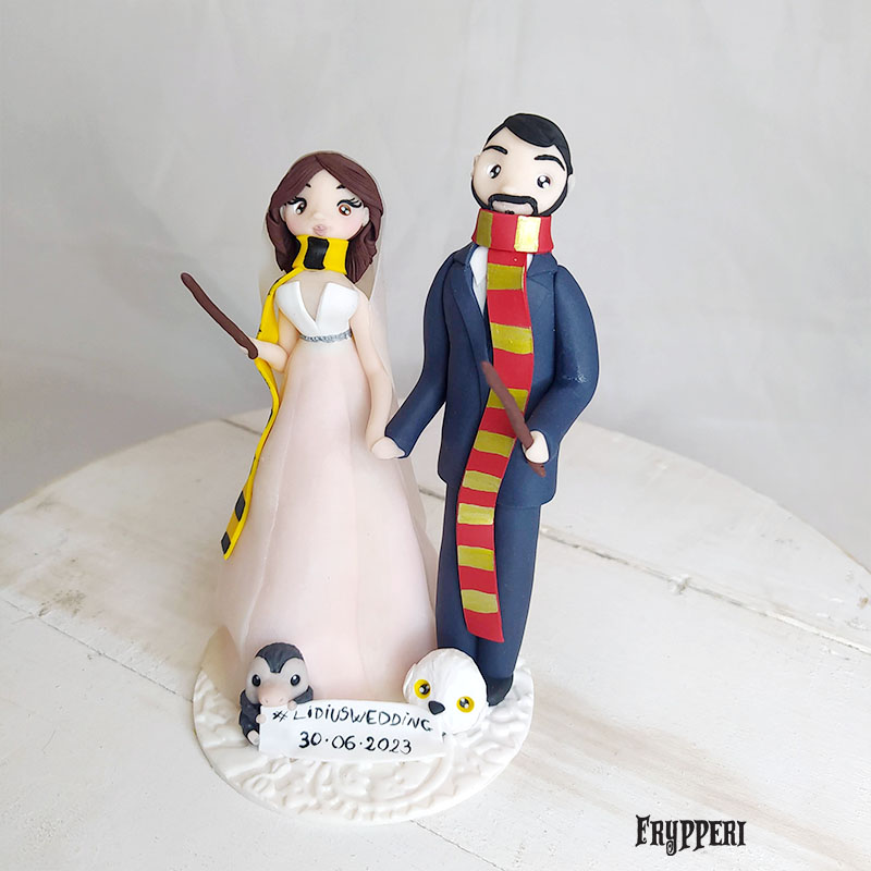 Cake Topper Harry Potter Grifondoro Personalizzato