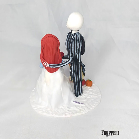 Cake Topper Jack Sally Personalizzato