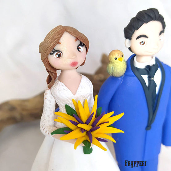 Cake Topper Sposi