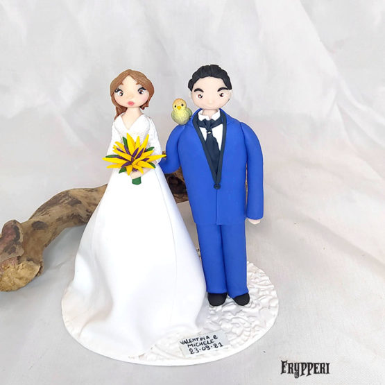 Cake Topper Sposi