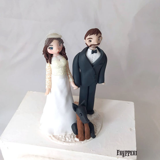 Cake Topper Sposi