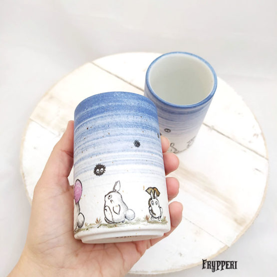 Tazza Giapponese Totoro Azzurro