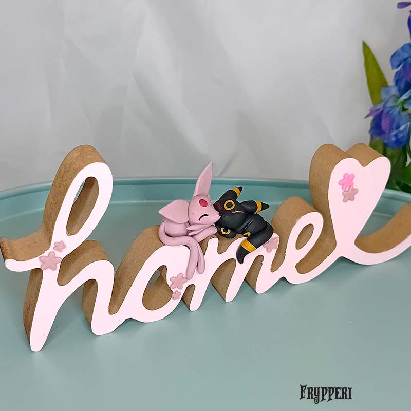 Scritta Home Pokemon Eevee Scritta Home Pokemon Eevee