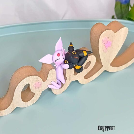 Scritta Love Pokemon Eevee