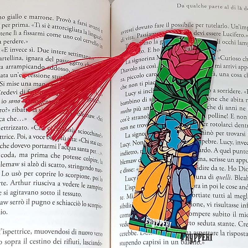 Segnalibro la Bella e la Bestia