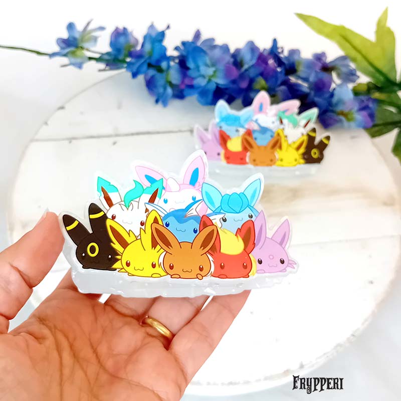 Mollettone Capelli Eevee