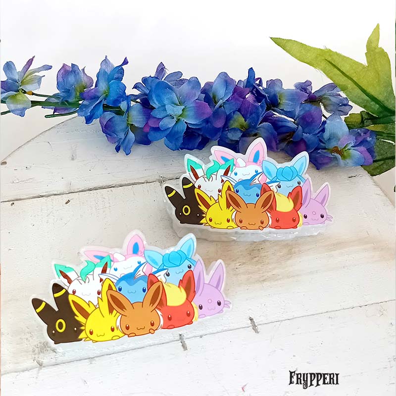 Mollettone Capelli Eevee