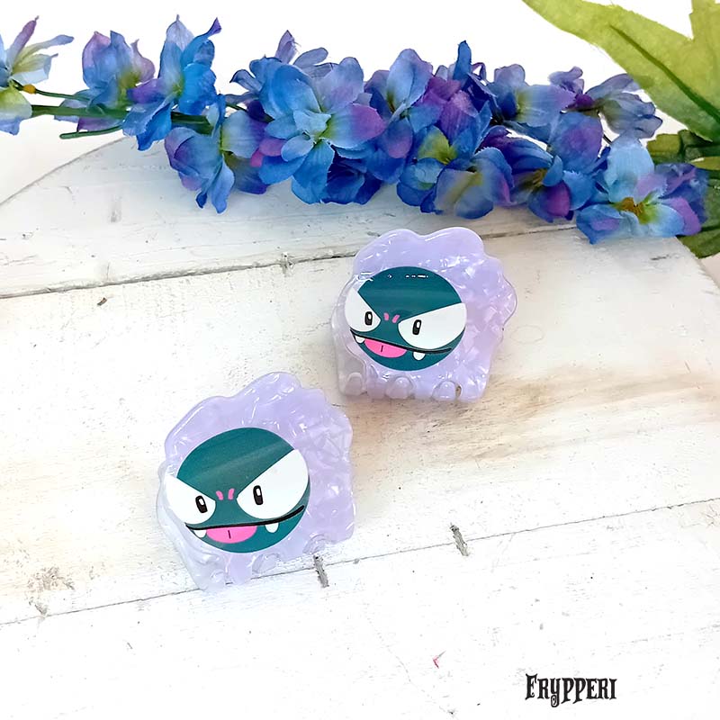 Mollettone Capelli Gastly