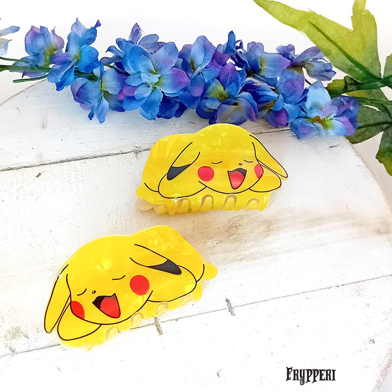 Mollettone Capelli Pikachu