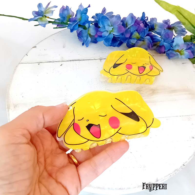 Mollettone Capelli Pikachu