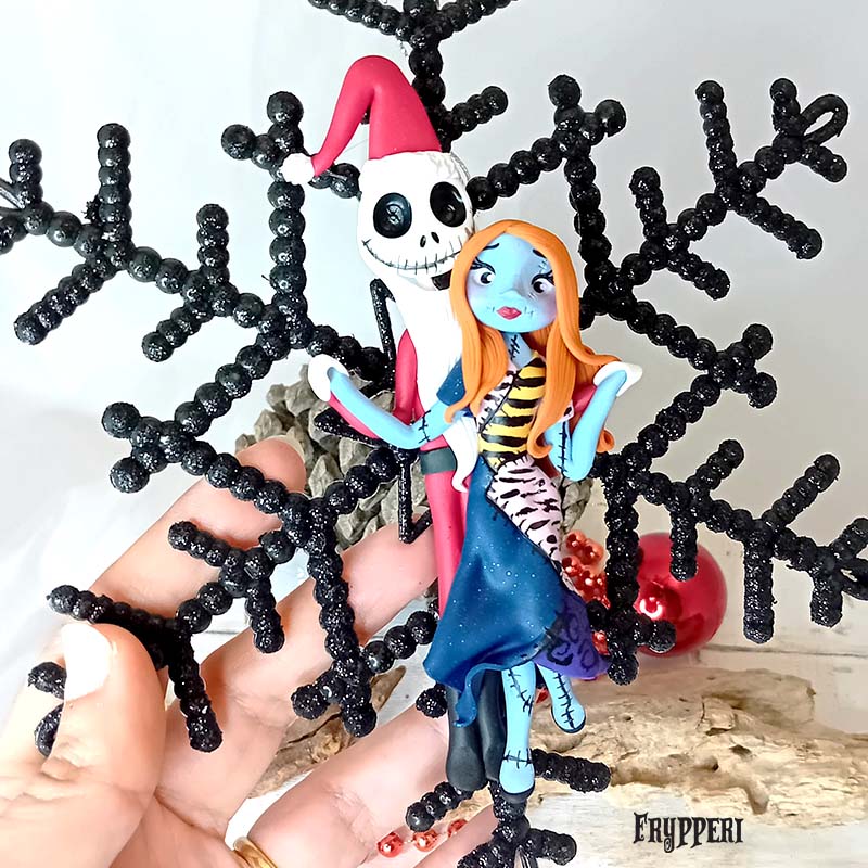 Fiocco Neve Jack Sally Nero