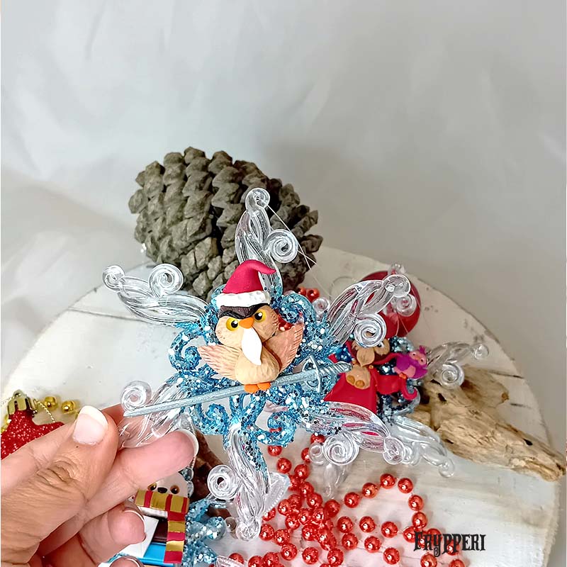 Fiocco Neve Gufo Anacleto Fiocco Neve Gufo Anacleto