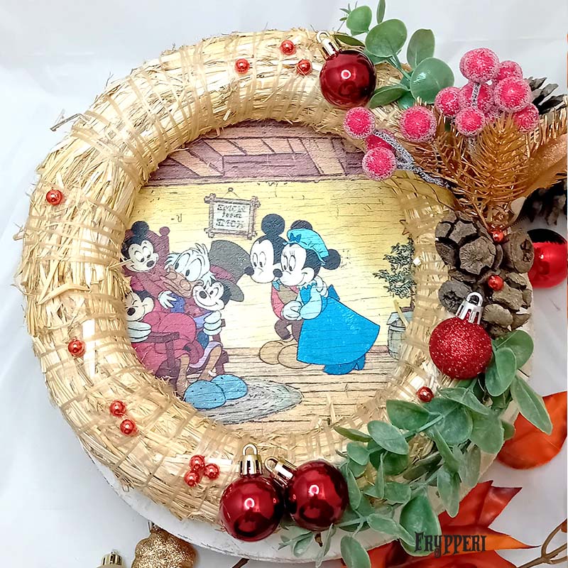 Ghirlanda Canto di Natale disegno