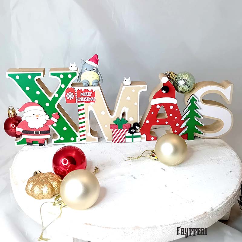 Decorazione Scritta Xmas Kodama