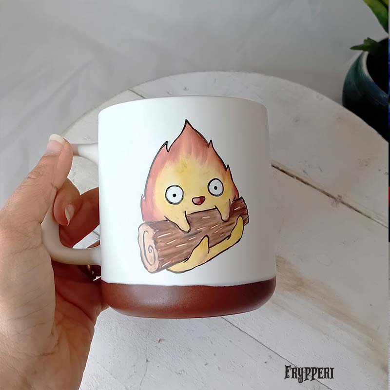 Tazza Dipinta Fuoco