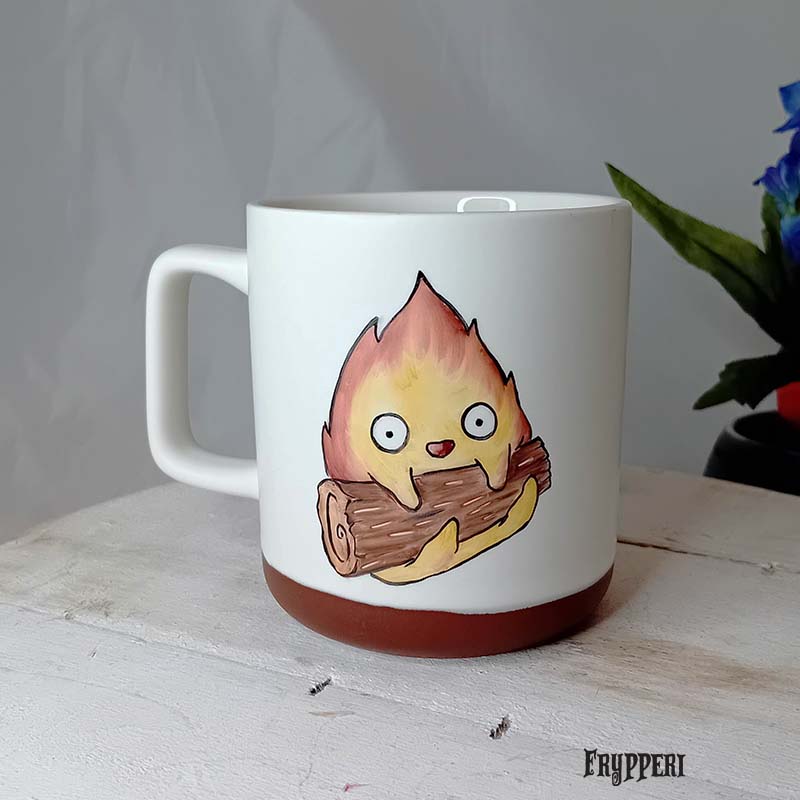 Tazza Dipinta Fuoco